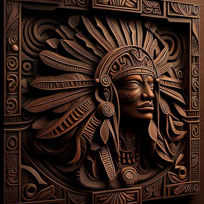 3D model aztec (STL)